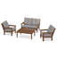 Ensemble de conversation à assise profonde 4 pièces Vineyard-126619595-126619596