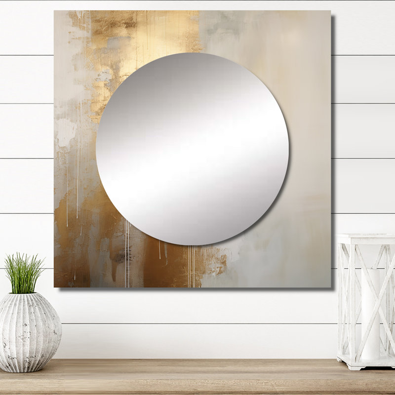 Larell - Miroir Northern Lights, 36 po x 36 po