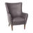 Anniemae Commercial Upholstered Wingback Accent Chair with Wooden Frame and Legs-3902632