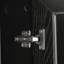 Armoire d'appoint en bois massif avec portes en rotin Caleb-2022785684-2022785680