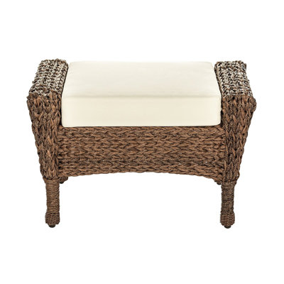 Repose-pieds d'extérieur avec coussin Woolford
