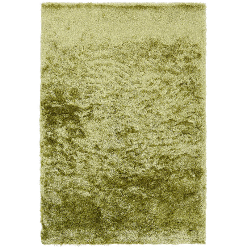 Makaila Silky Shaggy Apple Area Rug, Rectangle 140 x 200cm
