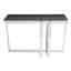 Katina 120cm Glass Top Console Table