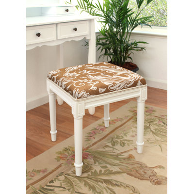 Sheryl Solid Wood Accent Stool