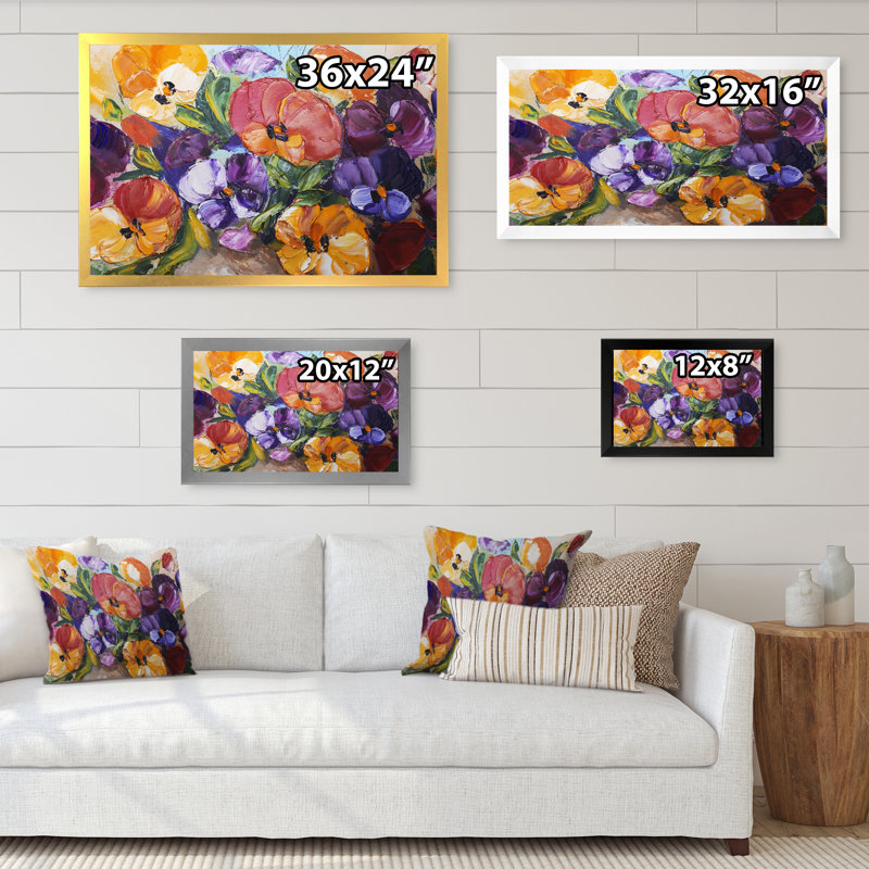 Fleurs jaunes de SunLife V - reproduction de cadre flottant sur toile, H 8 po x l 12 po x P 1 po, Cadre noir