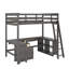 Lit mezzanine double avec bureau, tiroirs et tablettes-1763029085