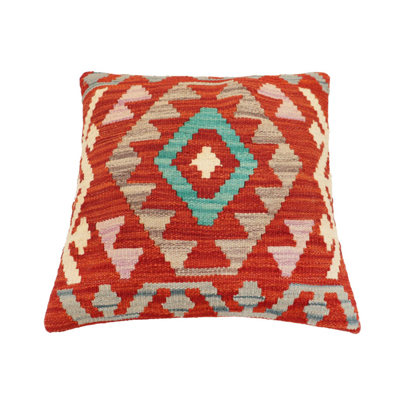 Housse et insert de coussin carré 100% laine