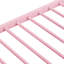 Lit superposé en métal rose avec lit gigogne - Lit moderne et fonctionnel, lit superposé, solide pour la durabilité, fonctionnement silencieux et stable, capacité de charge à bruit élevé, escalier sécuritaire, agencement simple-130762702