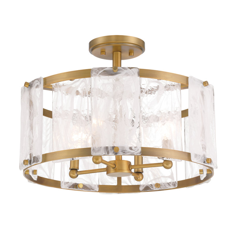 4 lumières semi-encastrées 4 lumières