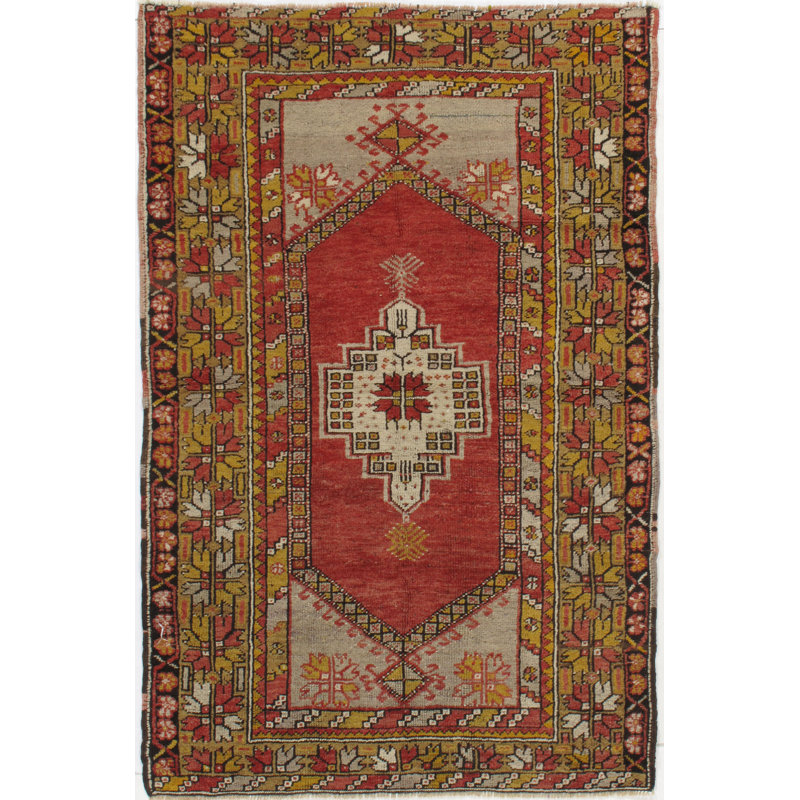 One-of-a-Kind 3'5" X 5'1" Hand Knotted Area Rug