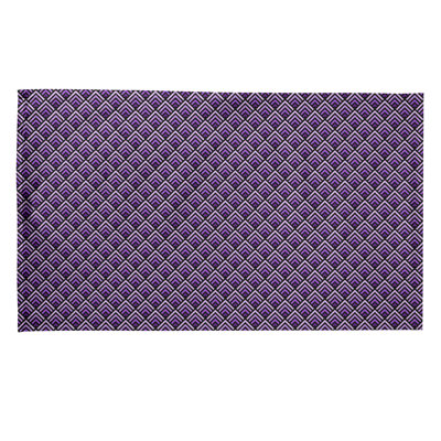 Torchon à motif géométrique inversé