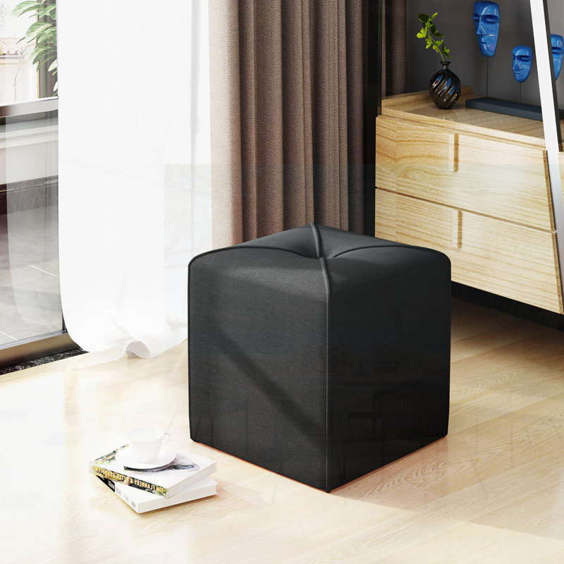 Repose-pieds compact et polyvalent Cassella, Gris anthracite