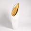 Cowl Lamp-White w/Leaf-Lg-50625056