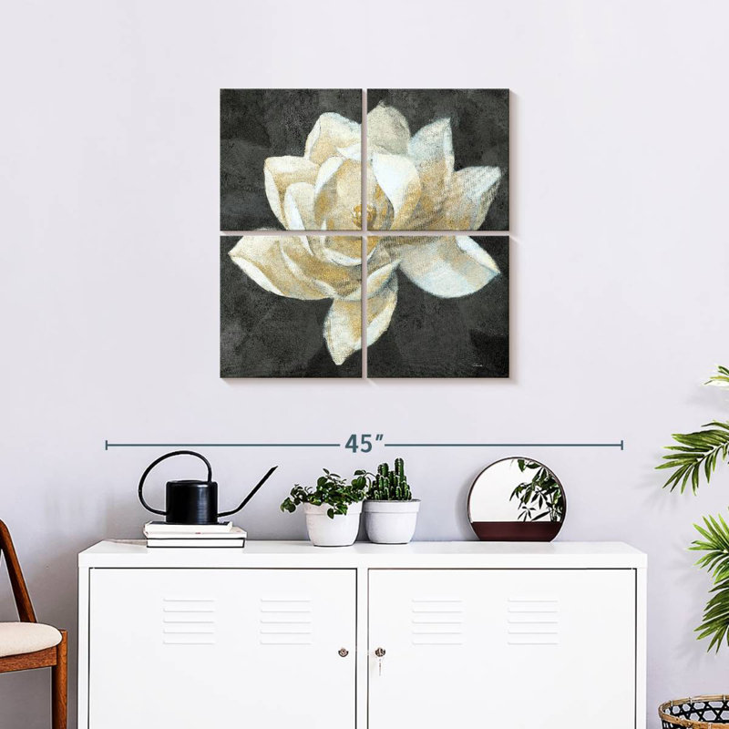 Harnek majestueux magnolia neutre, H 26 po x l 26 po