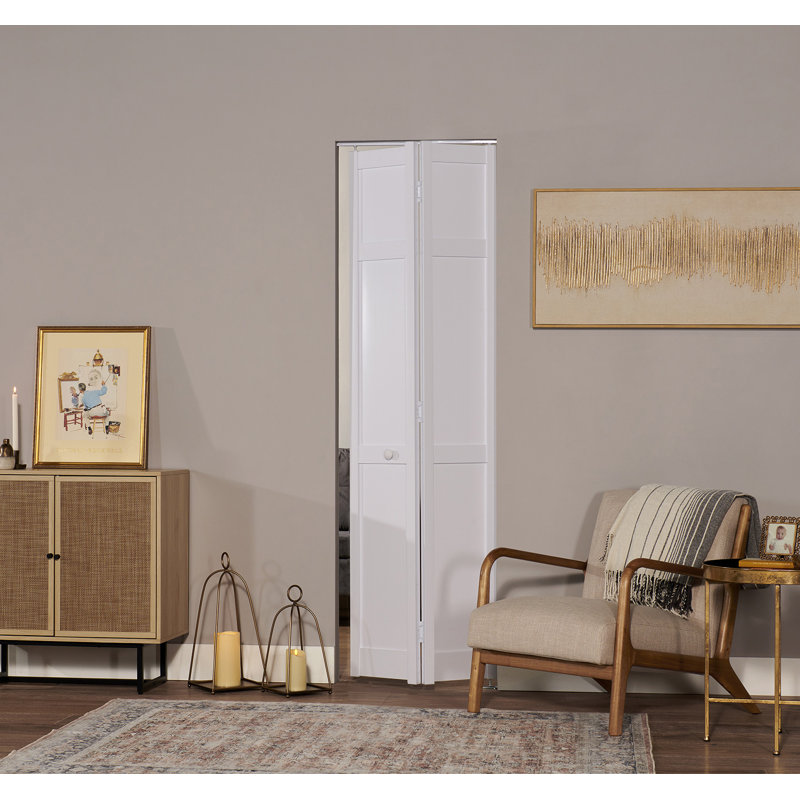 Porte pliante en vinyle 80 po Seabrooke, 24 po x 80 po