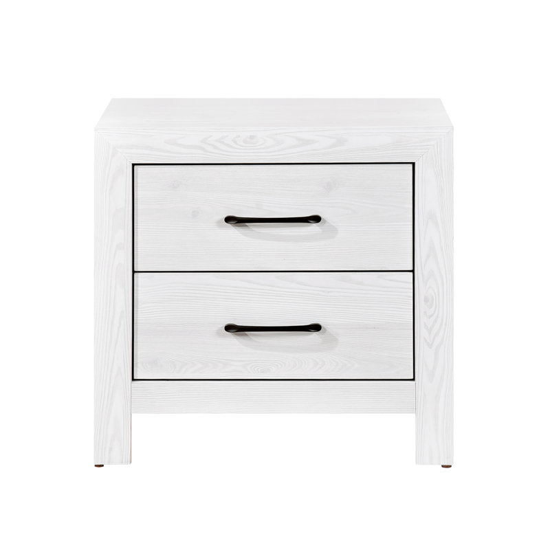 End Table Modern Nightstand Bed Side Table Night Bed Side Table, White