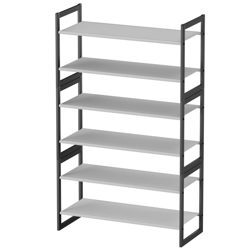 6-Tier Shoe Organizer, Shoe Rack For 28 Pairs Of Shoes
