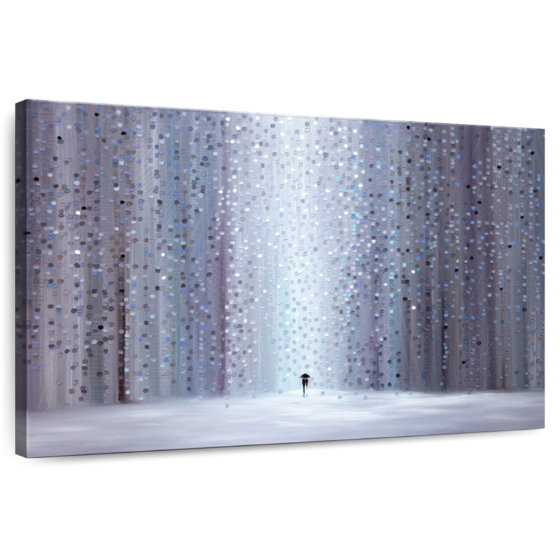 Avery Rainy Stroll II, 34" H x 51" W