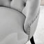 Eubanks Velvet Knockerback Dining Chairs with Metal Rivets and Chrome Legs-371337020-380222589
