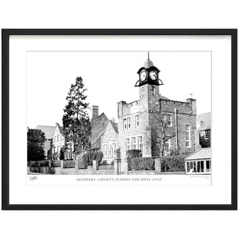 Aberdare, County School For Boys C1955 by Francis Frith - Single Picture Frame Print, 45cm H x 60cm W x 2.3cm D