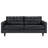 Modway Carson Carrington Eggedal Tufted Bonded Leather Sofa-768971000