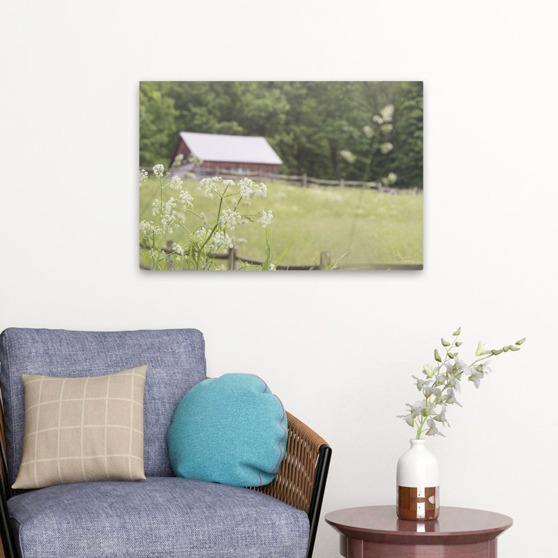 Maison de campagne / campagne d'été III, H 24 po x l 16 po