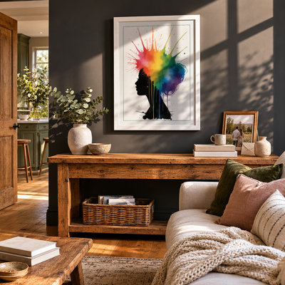 Mind in Bloom Modern - Framed Print