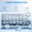 HOMCOM 66 Lb. Daily Production Cube Ice Freestanding Ice Maker