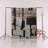 Black Beige Themed Abstract Patterned Creative Modern Decorative Carpet-1170143155