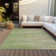  Machine Washable Indoor/Outdoor Chantille ACN996 Paprika Area Rug