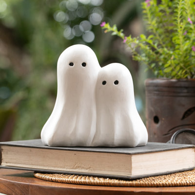  Handmade Twinning Ghosts Wood Sculpture