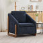 Fauteuil en tissu d'ameublement Chenille-713360128