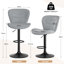 Adjustable Height Counter Stool with Metal Frame-1853004363-1853004361