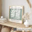 «Botanical Matisse Plant Sage Green Mid-Century», reproduction d'art moderne sans cadre-154488712