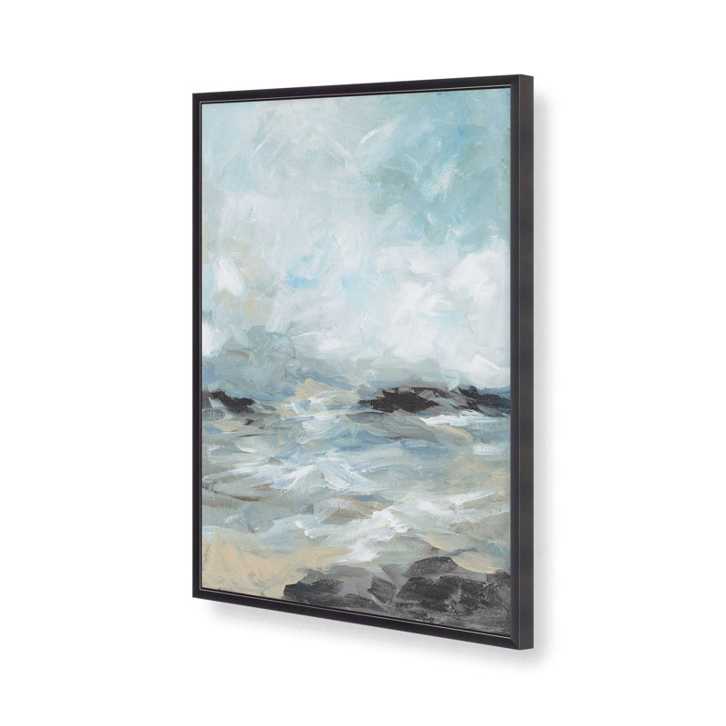 «Windswept Waters I Print», H 15,25 po x l 12,25 po, Zinc patiné
