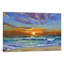 «Malibu Beach Sunset» par Michael Creese, reproduction sur toile tendue sur châssis-398344789