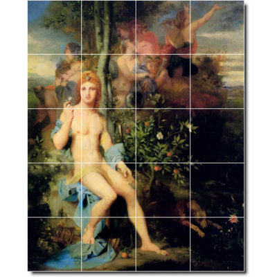Carreau de céramique décorative 48 po x 60 po 12 po x 12 po