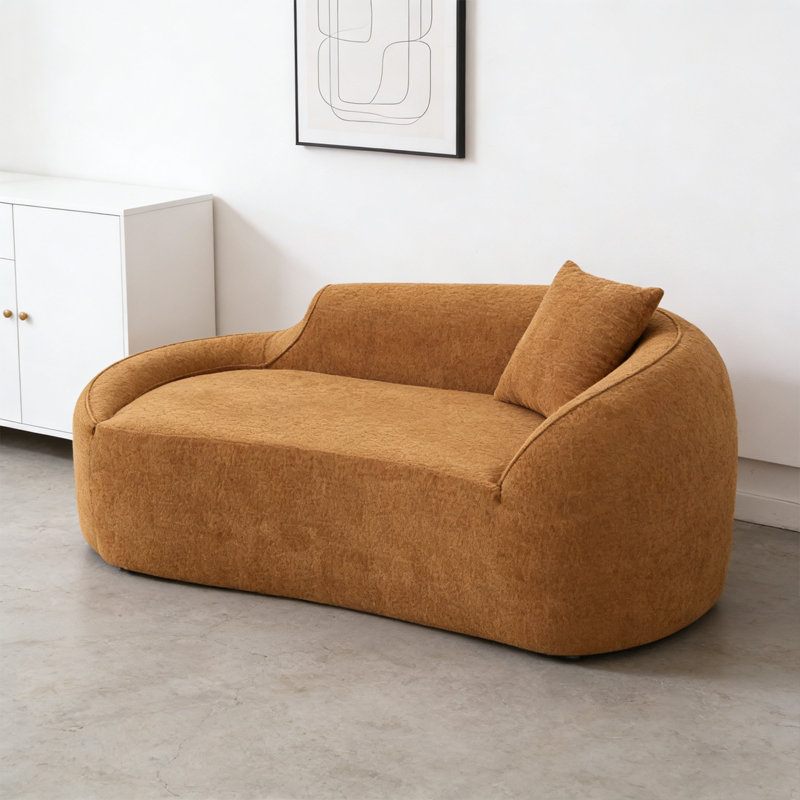 Chaise longue longue à compression Compression, Orange