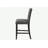 Transitional Gray Fabric Accent Chair Dining Chair with Nailhead Trim | Easy Care (Mild Solvent Clean) Armless-1847009127-1847009129
