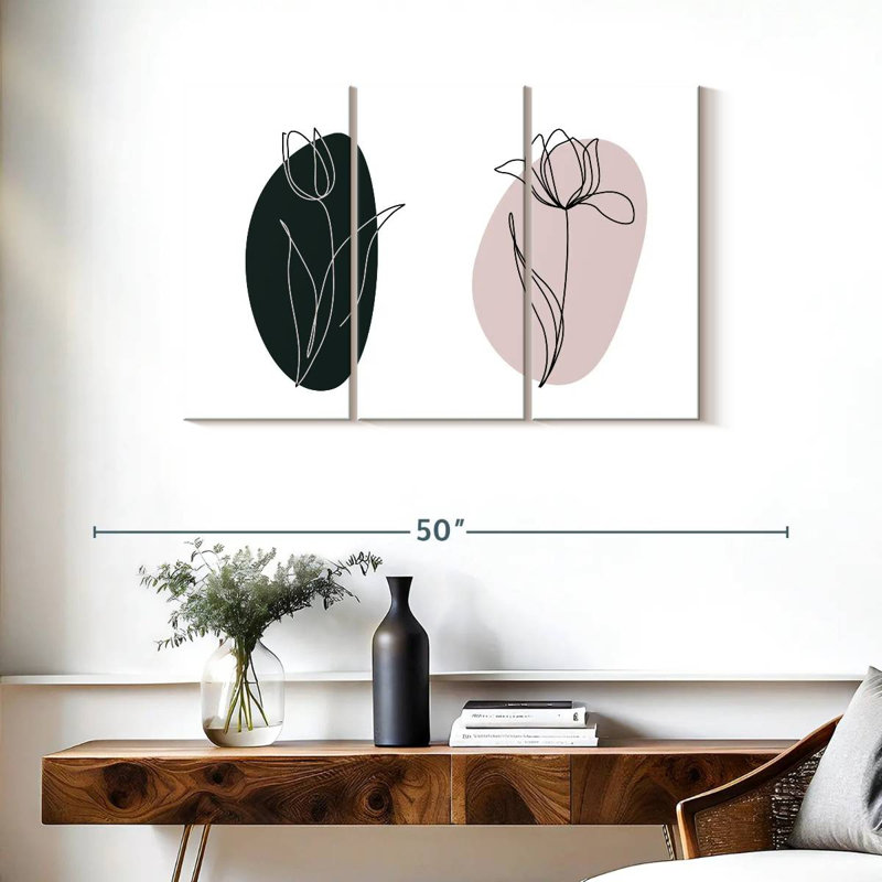 Fleur de tulipe Harnek, H 24 po x l 38 po