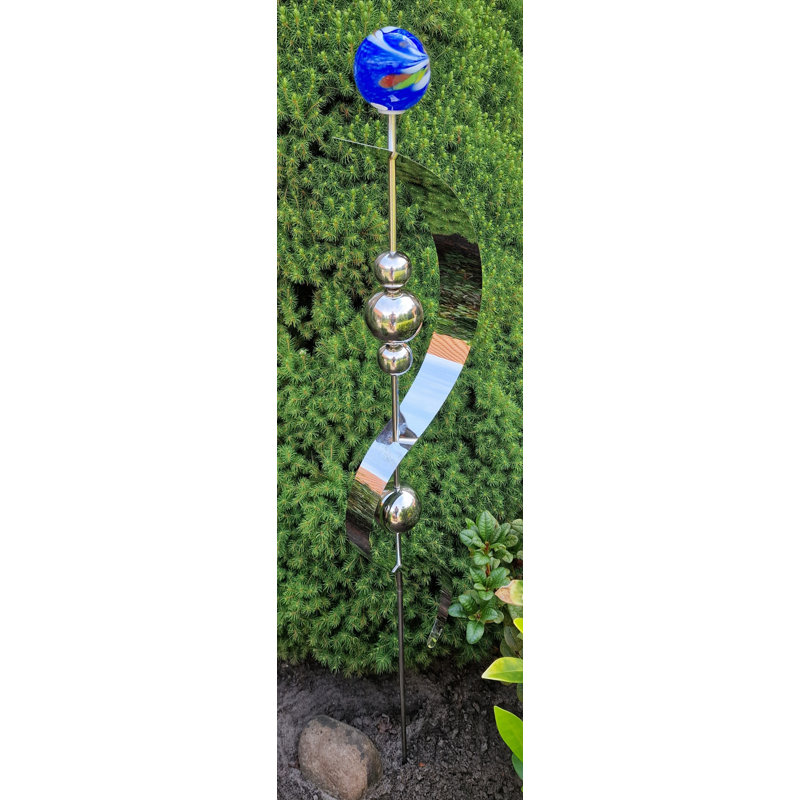 Saco Metal Abstract Gazing Ball