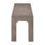 Banc en bois massif Illana