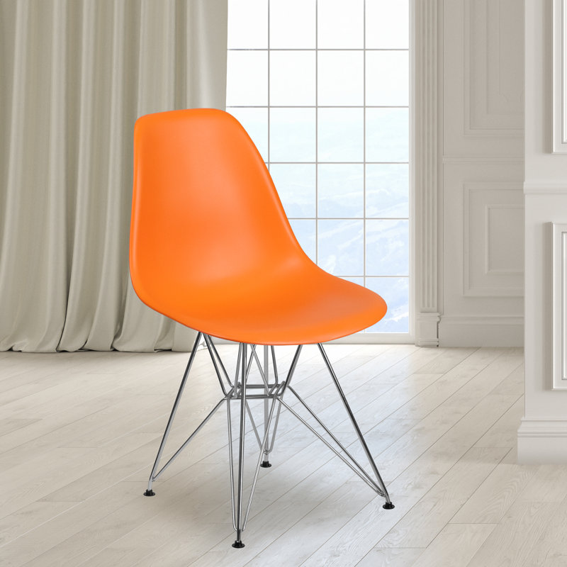 Chaise d'appoint Leavitt, Orange, 1