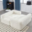 Canapé en chenille, canapé-lit modulaire minimaliste pour salon, salon et chambre à coucher-118020386