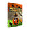 «Happy Dog Pumpkin Halloween» par Cheryl Bartley, reproduction sur toile