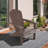 Daylen Outdoor Adirondack Chair With Ottoman-882510779