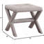 Banc d'appoint avec garniture cloutée-1927560278