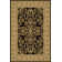 Tapis oriental noir doré Gloucester