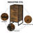 Collegiate 3 Drawer 39Cm W Tallboy Chest