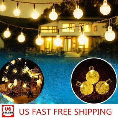 210'' Solar String Lights